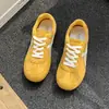 Tênis de Treino Amarelo Alemão para Mulheres 2026 Novo Verão Mais Vendido Versátil Tênis Forrest Gump Sapatos Esportivos Tênis Casuais Femininos Sapatos Femininos