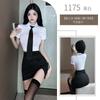 Vida nocturna Sexo Ropa interior Deseo puro Viento Vestido de secretaria Uniforme sexy Tentación Club nocturno Ancla femenina Traje de estudiante