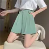 Vídeo de tiro real calça feminina de seda gelada com caimento, perna larga, comprimento médio, verão 2026, nova, cintura alta, perna larga, cinco pontos