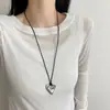 Blogueros Japoneses y Coreanos Fiebre Mismo Estilo Bolso tipo Silla Collar Largo Lujo Accesible para Mujer Cadena para Suéter de Nicho Accesorios de Alta Gama