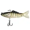 Venta al por mayor de fábrica señuelo segmentado anzuelo doble envoltura suave plomo señuelo de pesca 9cm18g Señuelo Suave Señuelo de Pesca para Exteriores