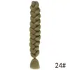 Pelucas de Fibra Sintética Europeas y Americanas, 41 Pulgadas, 165 Gramos, Trenzas Grandes, Trenza de Presión, Extensiones de Rastas, Al por Mayor en Stock