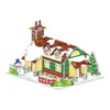 Rompecabezas Estéreo 3D Niños Milu Regalo de Navidad Estudiante Educación Temprana Papel Hecho a Mano Modelo de Ensamblaje Juguete de Ensamblaje
