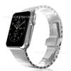 Adecuado para Apple Watch S11 Watch, Correa de Reloj Metálica de Acero Inoxidable de Una Pieza de Apple con Hebilla Mariposa, Correa de Acero en Stock