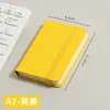 Cuaderno A7 Completamente Forrado con Correa, Bloc de Notas Portátil de Bolsillo, Venta al por Mayor desde el Fabricante, Mini Cuaderno de Oficina Transfronterizo
