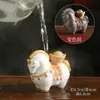 Exquisita Decoración de Mascota de Té con Forma de Animal para la Sala de Estar, el Recibidor, el Estudio y el Escritorio de la Oficina en Estilo Chino Nuevo