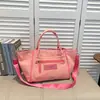 Bolso tote de lona de gran capacidad para mujer, nicho transfronterizo, nuevo bolso de mano y bandolera casual ligero para el verano de 2026