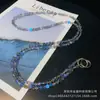 Cadena para Teléfono Móvil Cruzada Larga Hecha a Mano Ins Cadena Colgante de Perlas Funda para Teléfono Móvil Portátil Cruzada Correa Colgante Colgante para Bolsa Venta al por Mayor