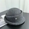 Chapéu de Socialite Estilo Coreano para Mulheres, Outono e Inverno Vintage Versátil Chapéu Pequeno com Aba Enrolada, Chapéu Bucket Versátil de Alta Qualidade, Chapéu de Pescador