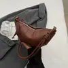 Bolso de Mano Mate Transfronterizo para Mujer, Modelo Nuevo Elegante y Moderno, Bolso de Hombro Versátil a la Moda, Bolso Cruzado para el Antebrazo, Bolso Tipo Dumpling para el Trabajo
