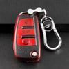 Adecuado para Audi Q3 Funda de Llave A4L/A6L/Q5L/A7/Q5L/Q7/A8/Q8/Tt Plegable Bolsa para Llave Vieja