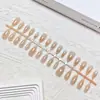 Tiras de Unha Vestíveis Eletrodepositadas Ultravioleta Olho de Gato, 30 Peças, Tiras de Unha Vestíveis Codificadas, Tiras para Atacado, Tiras de Unha Pré-Fabricadas Personalizadas