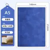 Libreta A5 Logo Personalizado Negocios Oficina Regalo Diario de Cuero Suave B5 Libreta Simple Engrosada