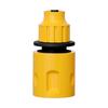 Venta al por mayor conexión rápida de agua de tres puntos amarillo terroso plástico accesorios para pistola de agua para lavadora de autos manguera tubo de agua conexión rápida conexión rápida