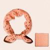 Novedad Primavera 2025 70 Pañuelos Pequeños de Seda Moda Femenina Para Viajar al Trabajo Protección Solar Pañuelo de Seda Estampado de Letras Pañuelo Cuadrado Pequeño Pañuelo de Seda Venta al por Mayor