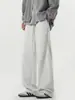 Pantalones Casuales de Calle Americanos para Hombre Estilo Nuevo Marca de Moda Holgados Deportivos Pantalones de Chándal Caída Versátiles Pierna Recta Largos Ropa para Hombre