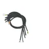 Suministro Directo de Fábrica Cable Blindado de Silicona Ce&4330Awg22*2 Conductores 3 Conductores 4 Conductores 5 Conductores Cable Anticorrosión de Alta Temperatura