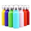 Botella de Agua Deportiva de Acero Inoxidable de Doble Pared 304, Boca Ancha, Estilo Americano, 350-1000ml, Botella de Agua Aislada para Deportes al Aire Libre