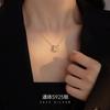 Collar Banyan Tree Plata S925 Año del Dragón Inteligente Doce Signos del Zodíaco Año de Nacimiento para Mujer Regalo de Lujo Ligero Cadena Clavícula 2024 Nuevo