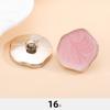 Botones de Plástico, Galvanoplastia Asimétrica, Abrigos de Lana para Mujer, Cortavientos, Abrigos, Estilo Pequeño Fragante a la Moda, Botones con Pie