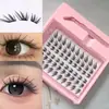 Cílios Postiços Transfronteiriços Comércio Exterior Mais Vendido Conjunto de Cola Estilo Leve À Prova de Sol Volumosos Vibrantes Aparência Natural Maquiagem Leve