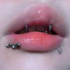 Dientes Internos Serpiente Pequeña con Diamante Cuatro Colores Color Costoso Nuevo Estilo Labio Uña Oreja Hueso Uña Chica Caliente Dulce Punk Personalidad Piercing Joyería