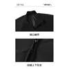 Chaqueta Bomber MA1 Coach Azul Oscuro para Hombre Otoño Corta Exterior Holgada Americana Cuello Alto Chaqueta de Béisbol Top