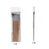 Set de pinceles para decoración de uñas en stock transfronterizo, directo de fábrica, pinceles para decoración de uñas, herramientas de silicona con cabeza redonda para decoración de uñas para manicuras de gel