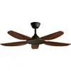 Ventilador de techo transfronterizo 2026 estilo vintage nuevo, ventilador eléctrico silencioso de velocidad variable para dormitorio, ventilador para pasillo de casa y balcón sin luz