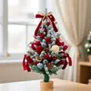 2026Pe Árbol de Navidad Escena de Sala Decoración Escritorio Pequeño Mini Hogar Nuevo Adornos Navideños de Alta Gama