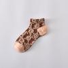 Calcetines de algodón marca Liaoyuan Qiao calcetines de tubo corto con relieve tridimensional calcetines de moda para todo tipo de clima de verano nuevos calcetines de corte bajo para barco estilo retro