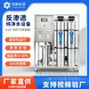 Equipamento de Água Pura por Osmose Reversa Totalmente Automático 0,5 Toneladas Equipamento Industrial de Água Pura Pequeno Equipamento de Tratamento de Água Desmineralizada