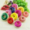 Brinquedo de Donut Falso Simulação Pão Sobremesa Bolo Modelo Educação Infantil Decoração Decorações Fotografia Adereços de Comida