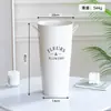 Balde de Flores para el Hogar Estilo Nórdico, Cubo de Lata para Flores Frescas de Floristería, Decoración Creativa para Sala de Estar, Flores Secas, Flores Artificiales, Cubo para Arreglos Florales