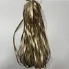 Tira de borda em couro PU tira de pressão de couro cordão de couro fita trançada cordão plano composto de couro têxtil de borda dobrada e acessórios para vestuário