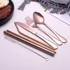 Venta al por mayor del fabricante Cuchillo, Tenedor, Cuchara, Cucharilla de té de Acero Inoxidable 304, Juego de Vajilla Occidental, Cuchillo de Mesa, Creativo para Bodas