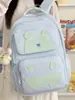 Nueva mochila de estilo universitario de alta apariencia transfronteriza para estudiantes de primaria y secundaria, mochila de gran capacidad para niñas