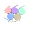 Bolsa de silicona para guardar monedas, estuche para labial y auriculares, con cremallera, bolsa de almacenamiento impermeable, monedero, portátil