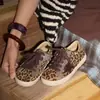 Colección Otoño-Primavera 2026: Tenis Retro de Estrella para Niños y Niñas, Zapatos Casuales Versátiles de Moda con Estampado de Leopardo para Exteriores, Zapatos Deportivos