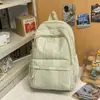 Mochila Pequeña Dulce y Linda para Niña de Nuevo Estilo Primaveral de Alto Valor Estético para Salidas de Primavera, Bolso Escolar Estilo Universitario a Cuadros para Estudiante