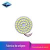 Explosões transfronteiriças luzes de leitura de luzes de carro led luzes interiores 2835 48smd luzes de sala redondas de carro luzes de telhado universais