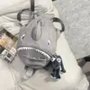 Mochila Divertida de Tubarão Estilo Novo Verão 2026, Mochila Unissex para Casal, Bolsa Escolar Casual para Estudante, Bolsa de Desenho Animado