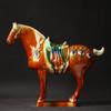 Caballo de Cerámica Tang Sancai, Caballo Grande, Caballo Conejo Rojo, Adorno de Caballo Bmw Gratis, Caballo al Éxito, Feng Shui, Rico Inmediatamente