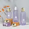Materiais de Embalagem para Produtos de Skincare em Estoque: Frascos de Essência 100ml 120ml, Frascos de Vidro com Spray de Pressão, Potes para Creme Facial 30g