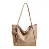 Bolsa Tote de Gran Capacidad Transfronteriza de Lujo Ligero Primavera/Verano 2026 Bolso de Hombro Versátil Retro Bolso de Mano Casual Diario