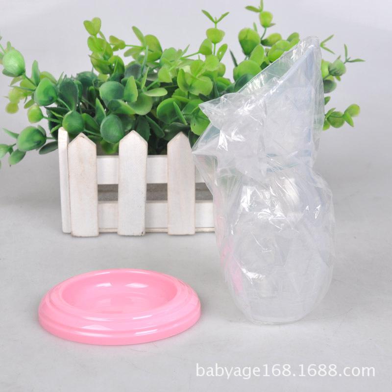 全硅胶吸奶器 粉色