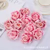 Flores Artificiales Cabezas de Rosa de Terciopelo Materiales para Manualidades Decoración de Caja de Regalo para el Día de San Valentín Flores Falsas Flores Artificiales Flores de Boda