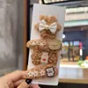 Pinzas para el Cabello Color Café con Leche para Niñas, Pasadores de Peluche de Dibujos Animados para Bebés, Accesorios para el Cabello para Niñas Pequeñas, Pinzas para el Cabello Infantiles, Lindos y Súper Adorables