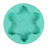 Serie Navideña Santa Árbol Oso Chocolate Dulce Galleta Molde de Silicona Cubo de Hielo Casero Gelatina Gomita Decoración de Pastel