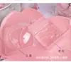 Caja de Embalaje para Pastelería de Yema de Huevo al por Mayor de Fábrica Caja para Pastel de Luna Liangpi Paquete Individual Transparente Redondo Embalaje Blíster Xue Mei Niang